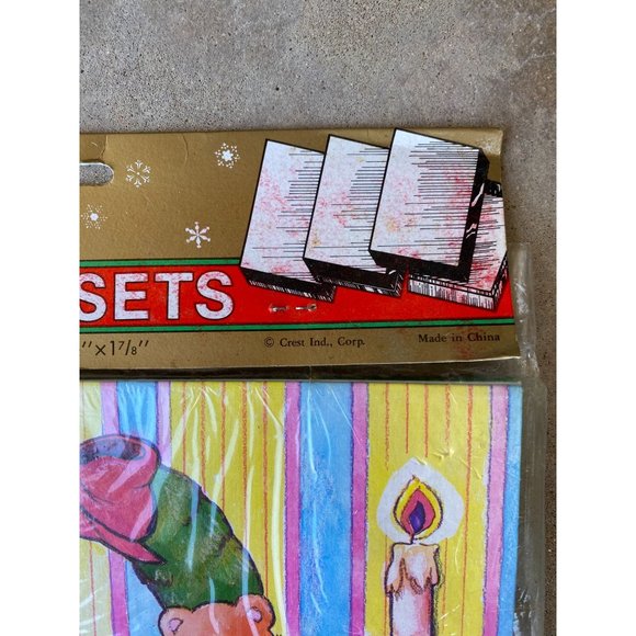 CHRISTMAS GIFT BOXES - Set of 3 - NIP - Vintage - Crest Holiday Gift Boxes - 14" - Picture 4 of 6